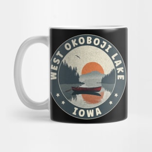 West Okoboji Lake Iowa Sunset Mug